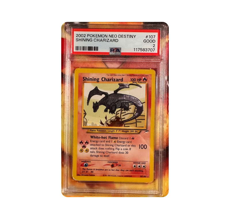 Shining Charizard #107 - PSA 2