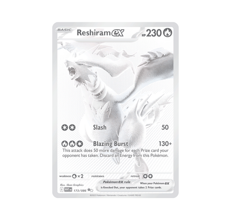 Reshiram ex (WHT 173)*