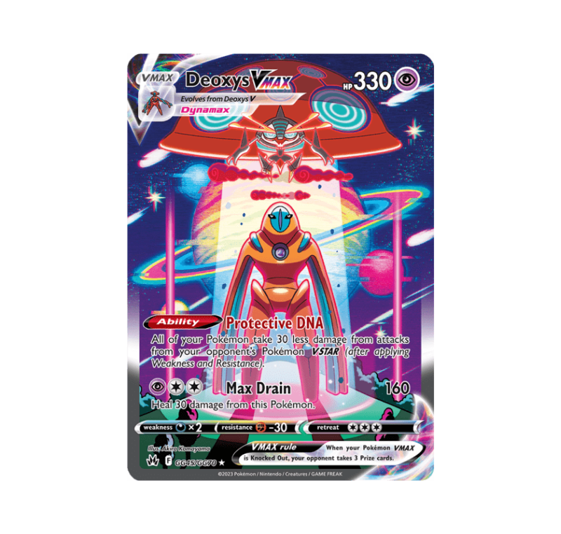 Deoxys VMAX (CRZ GG45)