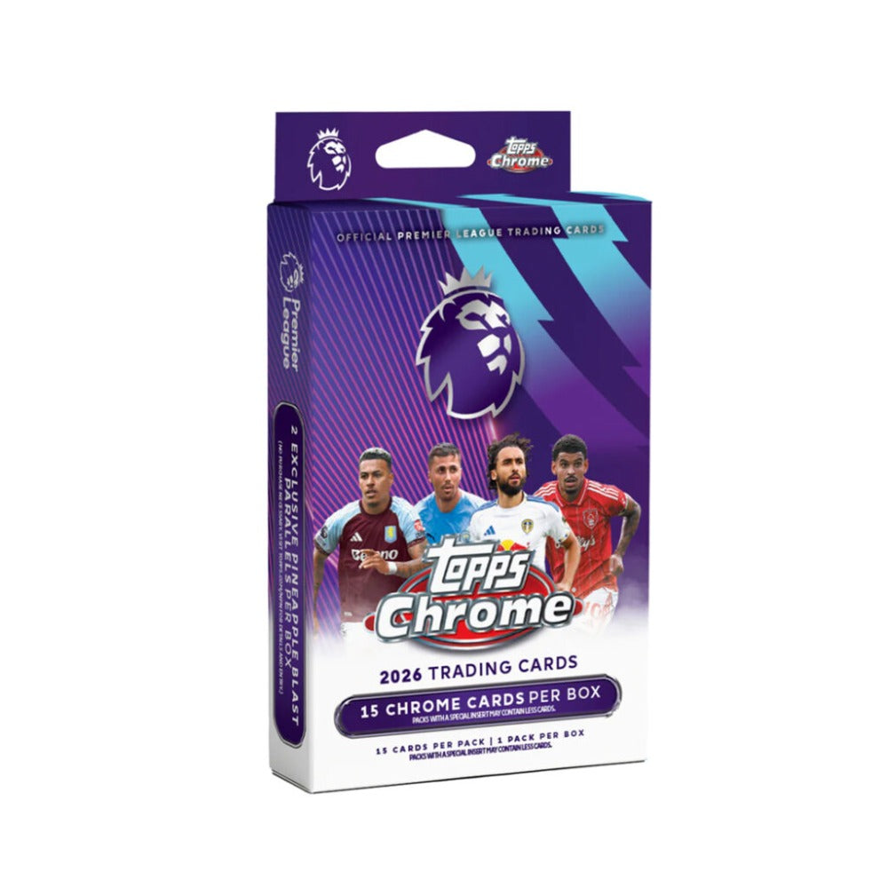 Topps Chrome Premier League 2026 - Hanger Box