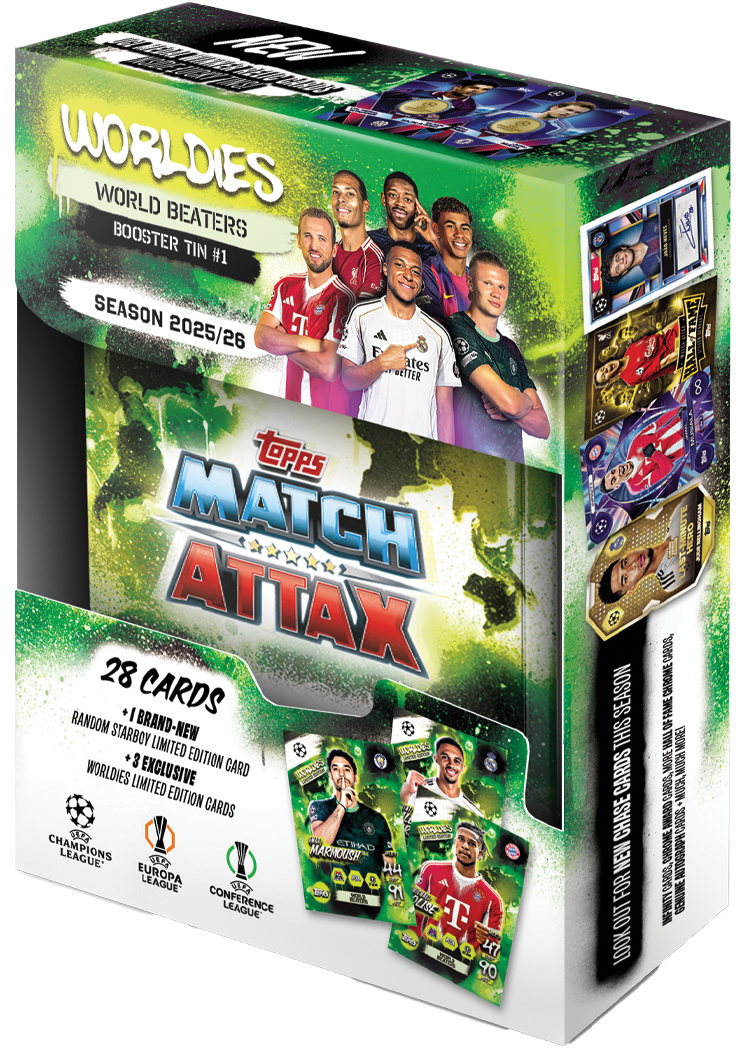 Topps Match Attax Champions League 2025/26 Booster Tin - World Beaters