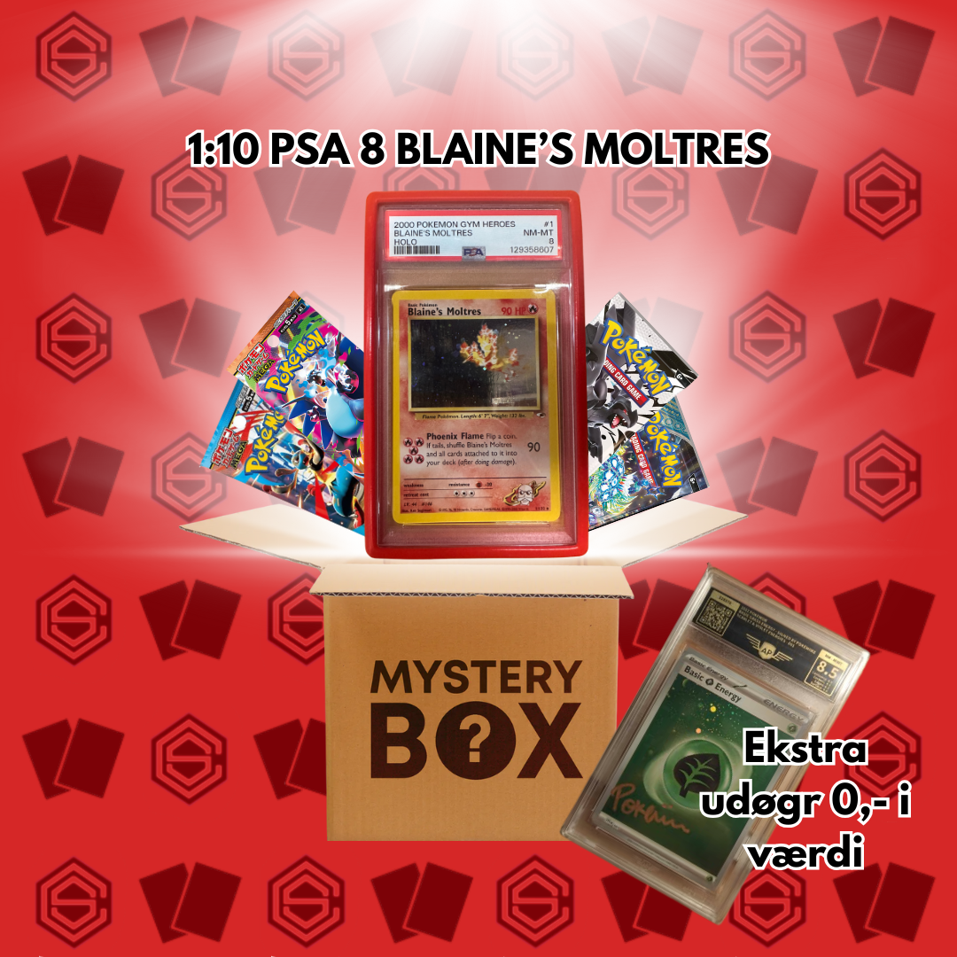 LIVEBREAK: MYSTERY BOX BADGE 3 (Blaine’s Moltres)