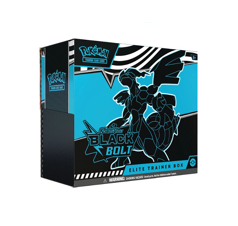 LIVEBREAK - Pokémon TCG: Scarlet & Violet: Black Bolt - Elite Trainer Box (ETB)