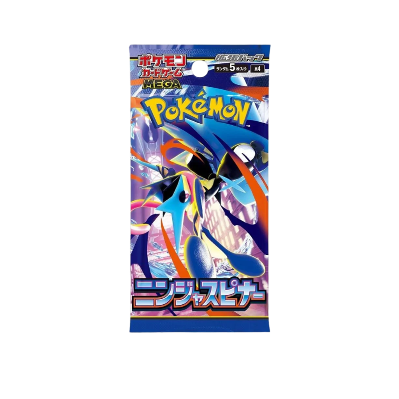 LIVEBREAK - Pokémon TCG: ME04: Ninja Spinner - Booster Pack (Japansk)