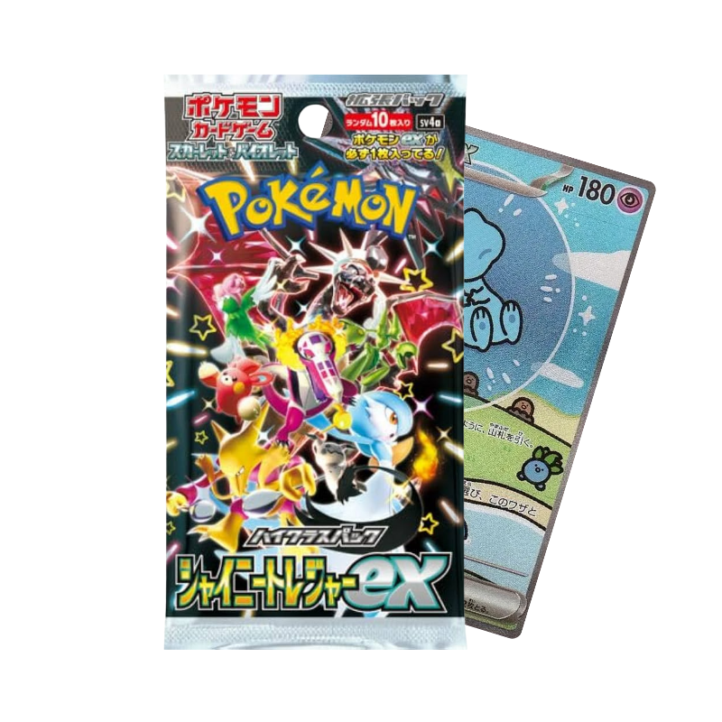 LIVEBREAK - Pokémon TCG: Shiny Treasure - Booster Pack (Japansk)