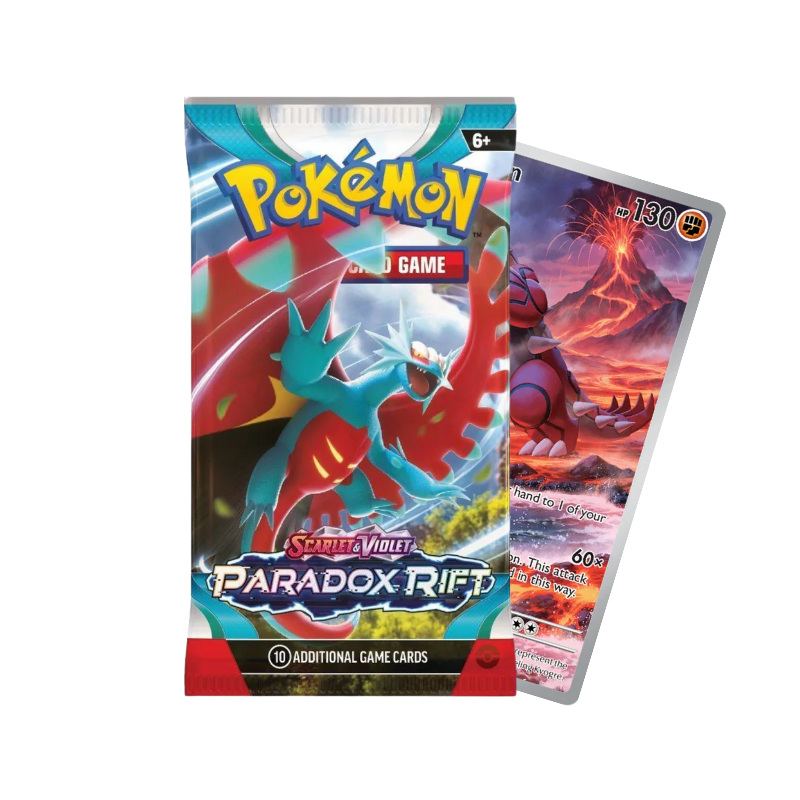 LIVEBREAK - Pokémon TCG: Scarlet & Violet: Paradox Rift Booster pack