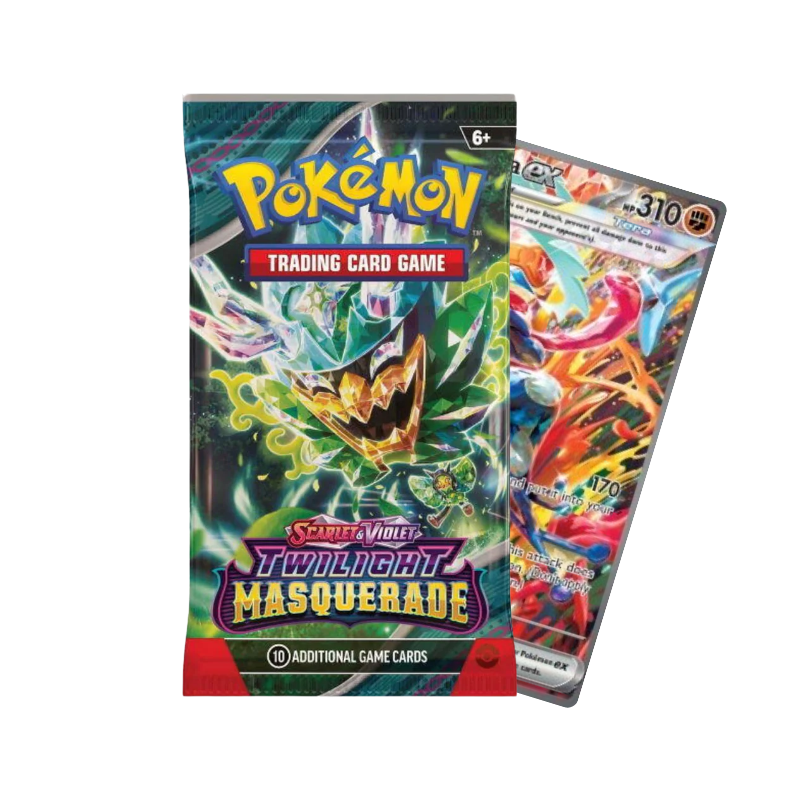 LIVEBREAK - Pokémon TCG: Scarlet & Violet: Twilight Masquerades - Booster pack