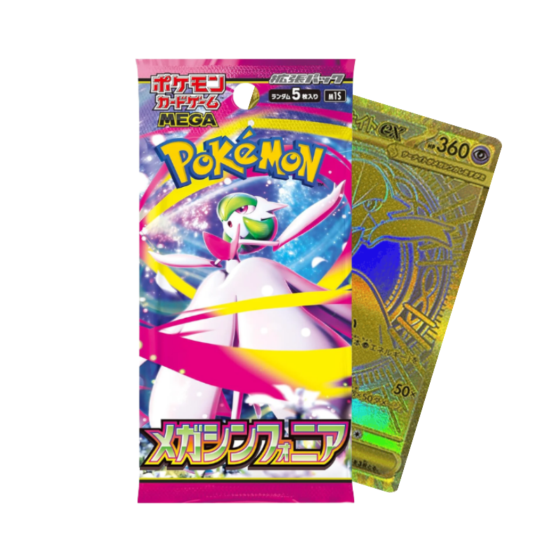LIVEBREAK - Pokémon TCG: M1S "Mega Symphonia" Booster Pack (Japansk)