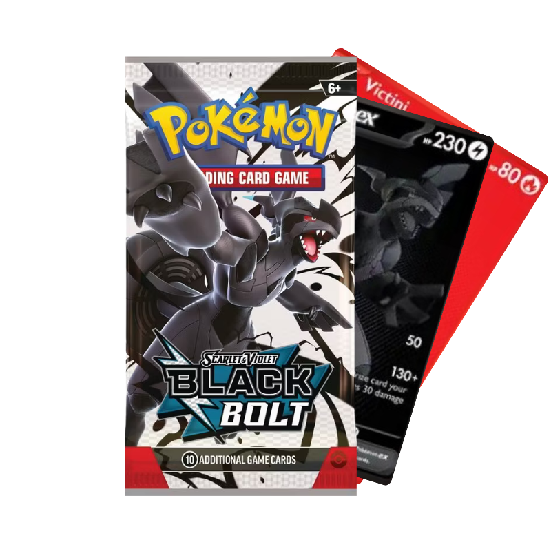 LIVEBREAK - Pokémon TCG: Scarlet & Violet: Black Bolt Booster Pack