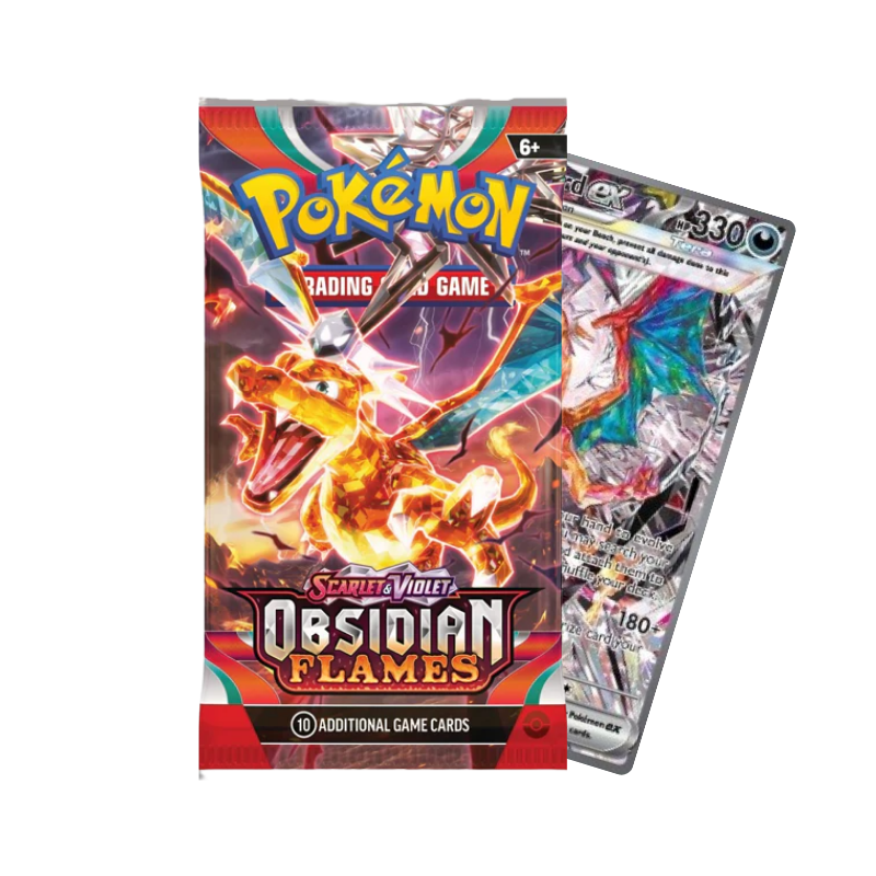 LIVEBREAK - Pokémon TCG: Scarlet & Violet: Obsidian Flames - Booster pack