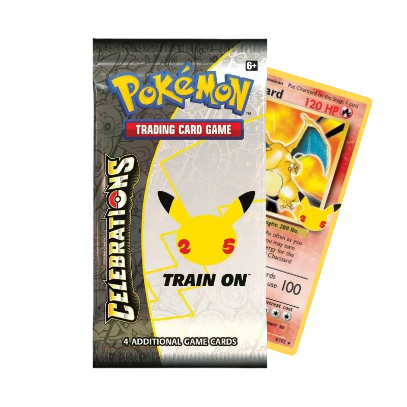 LIVEBREAK - Pokémon TCG: Celebrations (25th anniversary) Booster Pack*