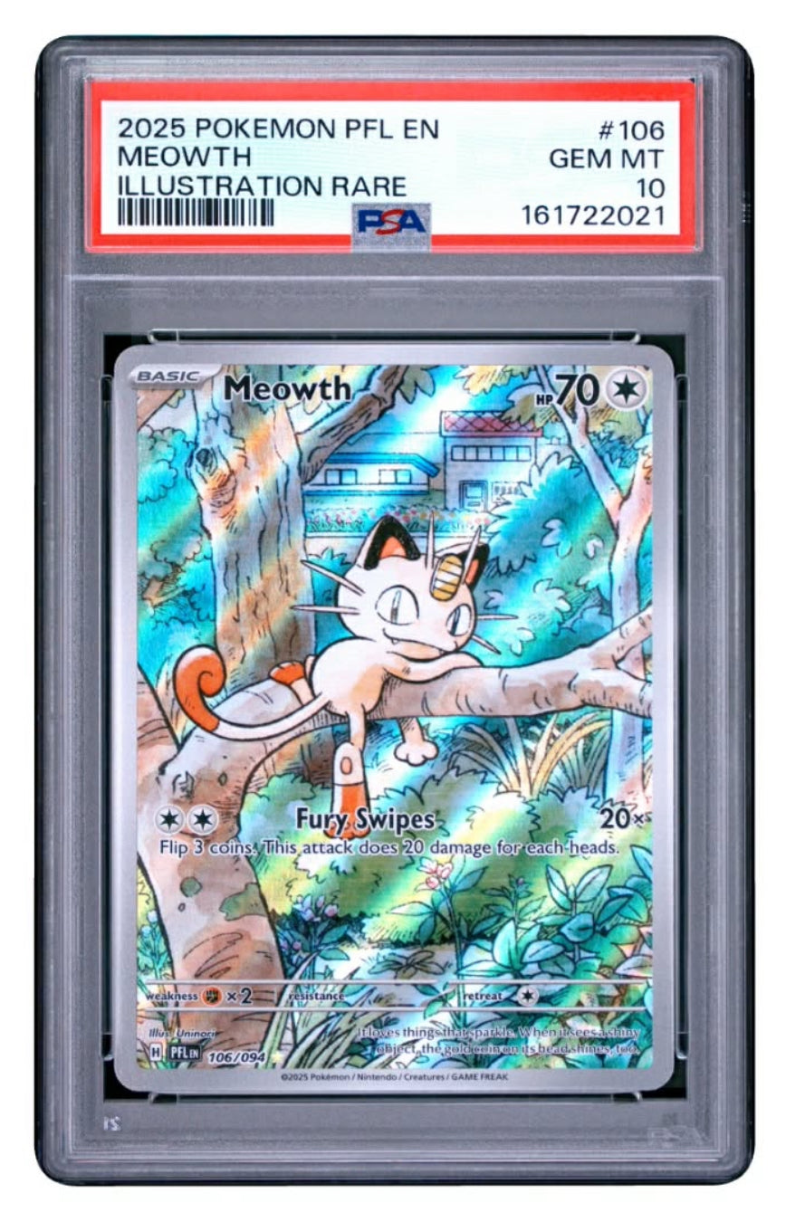 Meowth (PFL 106) PSA 10
