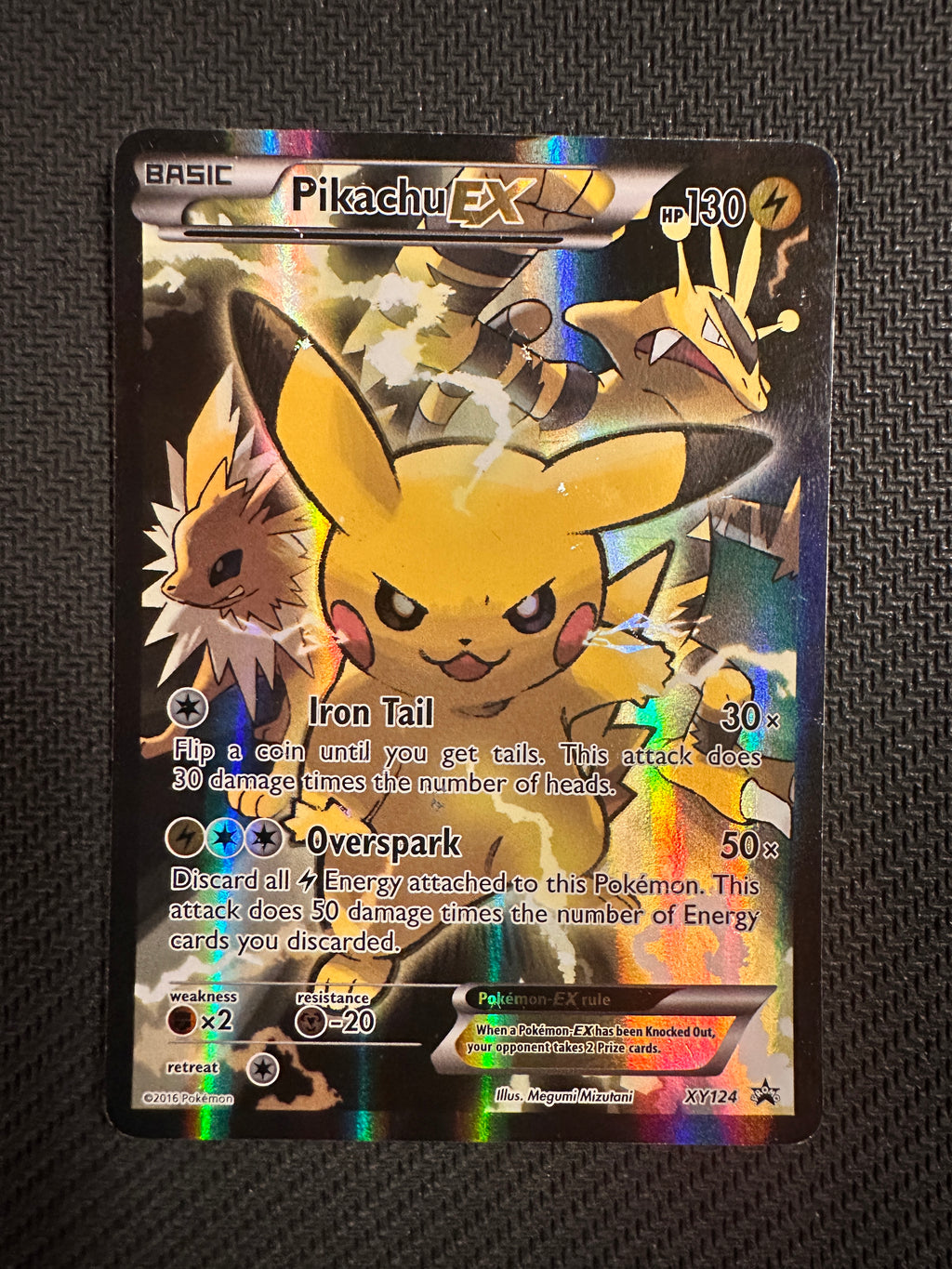 Pikachu EX (XYPR 124)*
