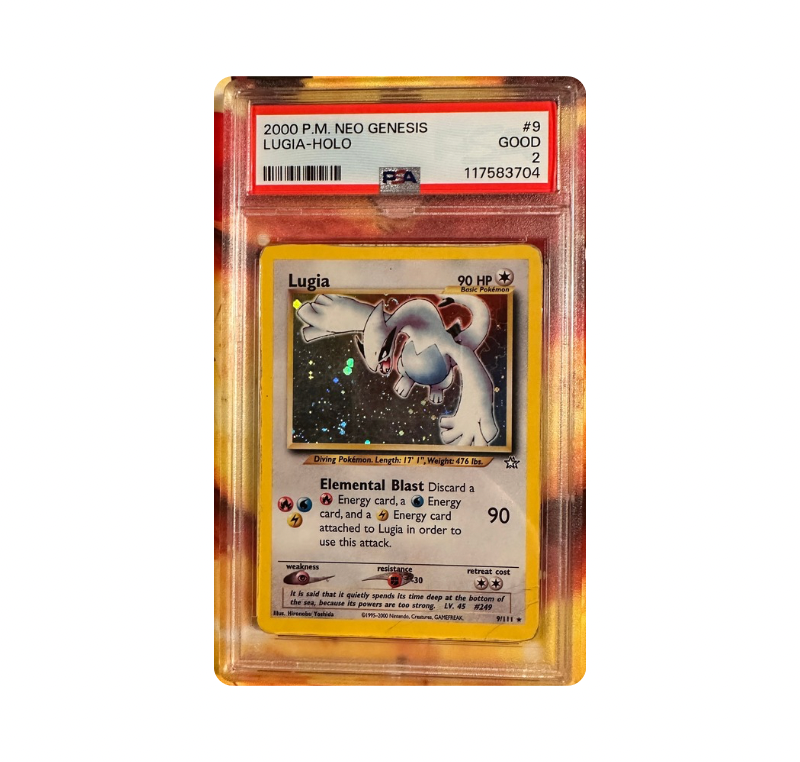 Lugia #9 Neo Genesis - PSA 2