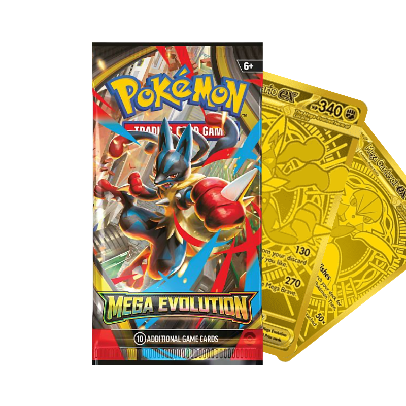 LIVEBREAK - Pokémon TCG: Mega Evolution: Base set - Booster pack