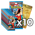 LIVEBREAK - Pokémon TCG: M1L: Mega Brave Booster pack (Japansk) X10