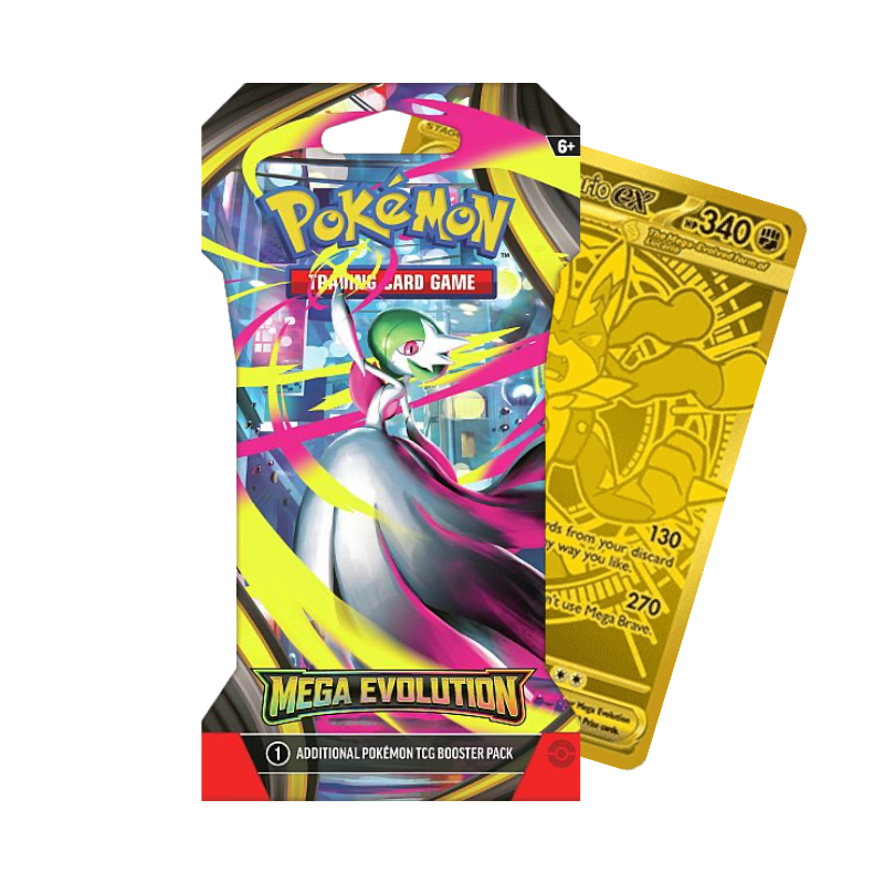 LIVEBREAK - Pokémon TCG: Mega Evolution: Base - Sleeved Booster pack
