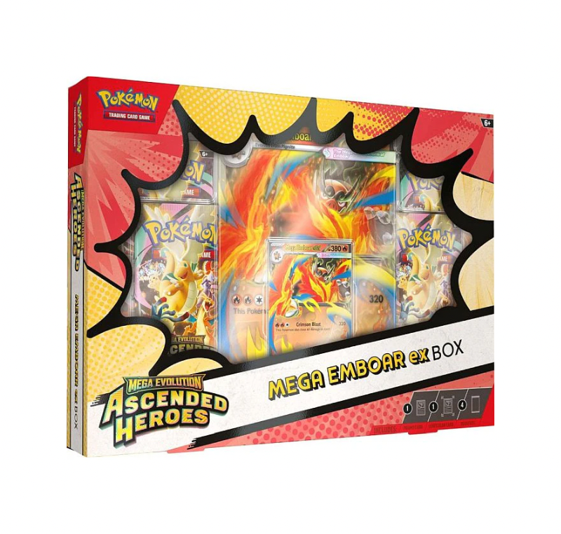 LIVEBREAK - Pokemon TCG: Mega Evolution: Ascended Heroes - ME02.5 - Mega EX Box (Assorteret)