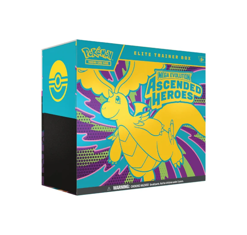 LIVEBREAK - Pokémon TCG: Mega Evolution: Ascended Heroes - Elite Trainer Box (ETB)