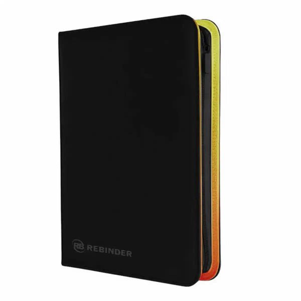 Rebinder Toploader Mappe (zip og 9 pockets pr side)