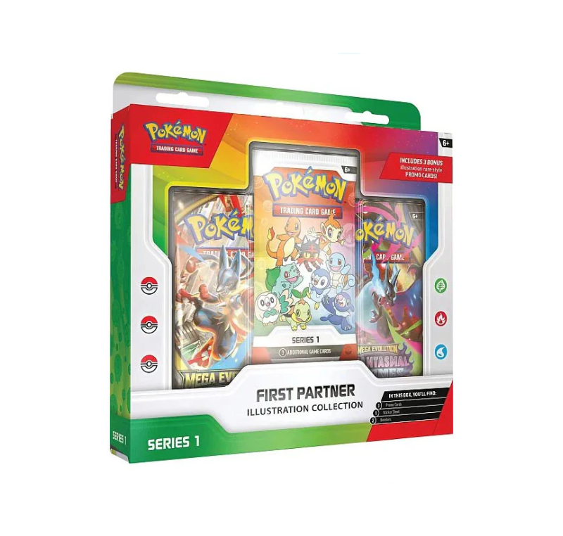 LIVEBREAK - Pokémon TCG: First Partner Illustration Collection: Series 1