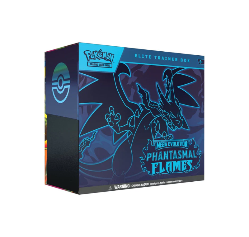 LIVEBREAK - Pokémon TCG: Mega Evolution: Phantasmal Flames - Elite Trainer Box (ETB)