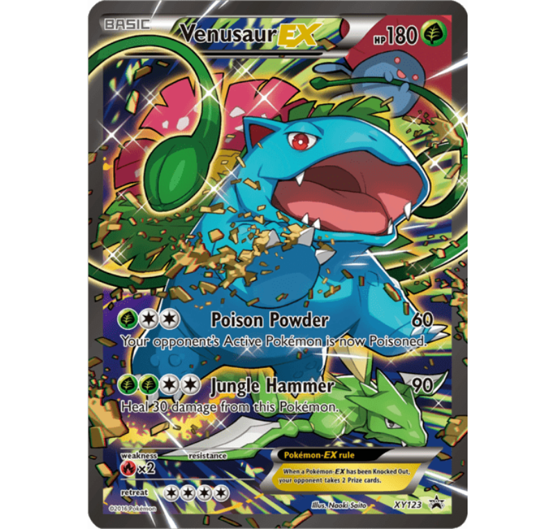 Venusaur-EX XYP123 (Light played)