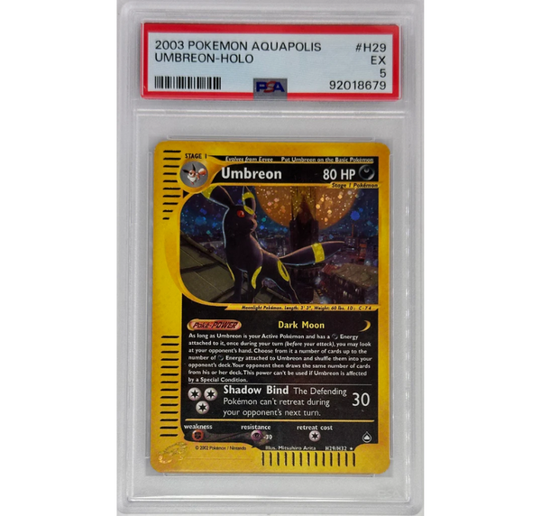 Umbreon – H29/H32 – PSA 5