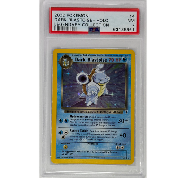 Dark Blastoise PSA 7