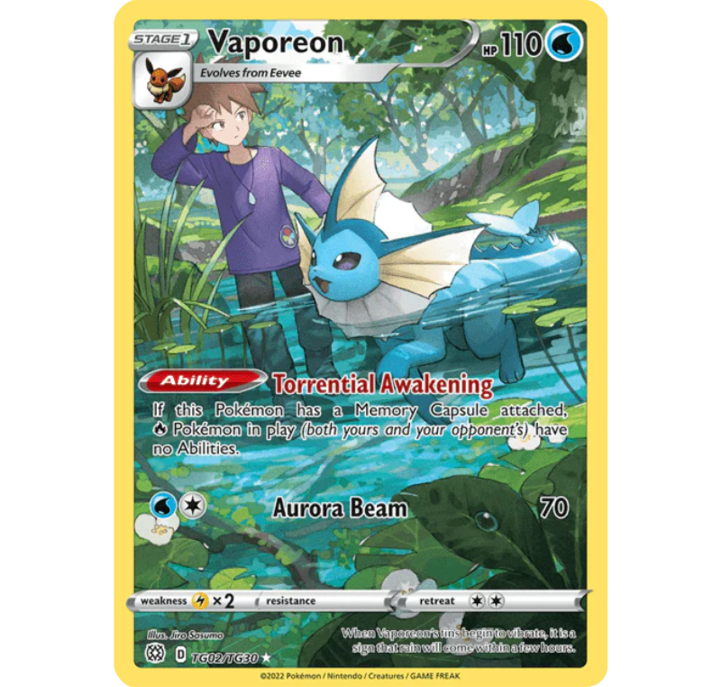 Vaporeon TG02/TG30
