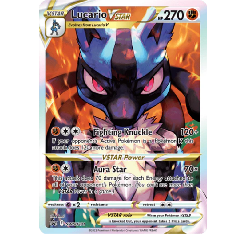Lucario VSTAR - SWSH291 (Sealed)