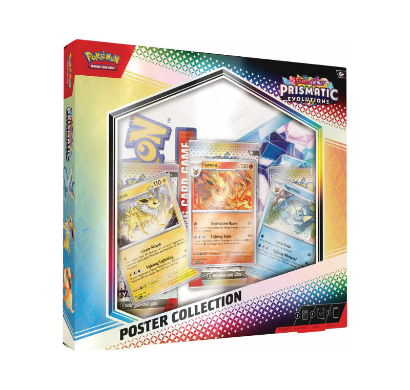 Pokémon TCG: Scarlet & Violet: Prismatic Evolution - Poster Collection