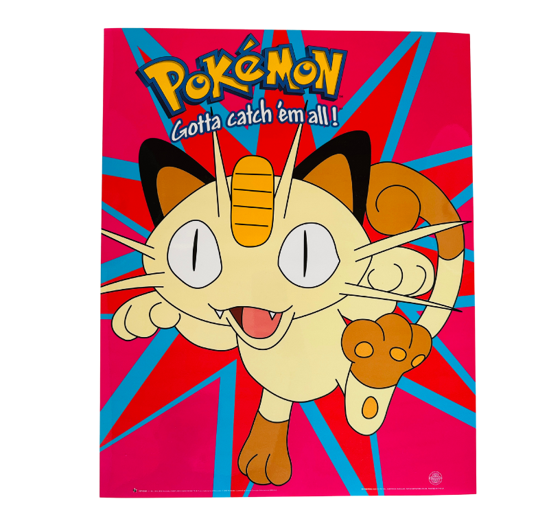 Officiel Pokémon Plakat - Meowth
