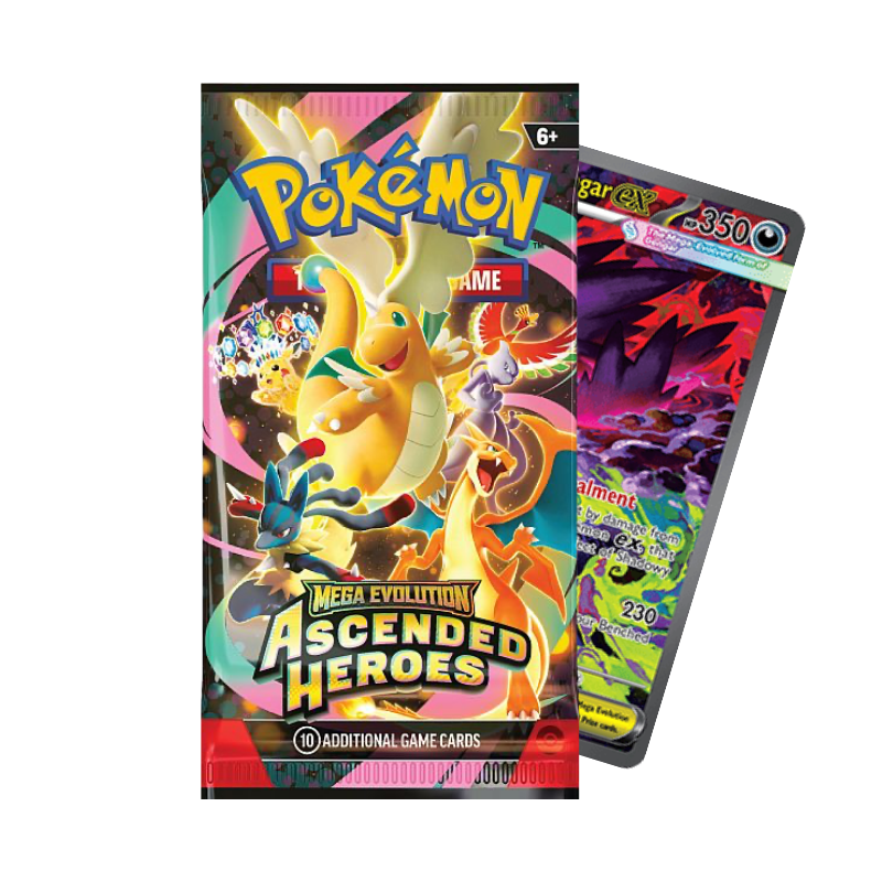 LIVEBREAK - Pokémon TCG: Mega Evolution: Ascended Heroes - Booster pack