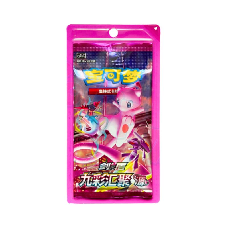 Pokémon TCG: Sword & Shield: CS4bC - Nine Color Gathering (Gathering) - Booster Pack (Kinesisk)