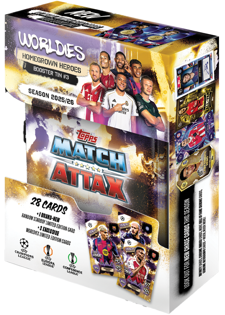 Topps Match Attax Champions League 2025/26 Booster Tin - Homegrown Heroes