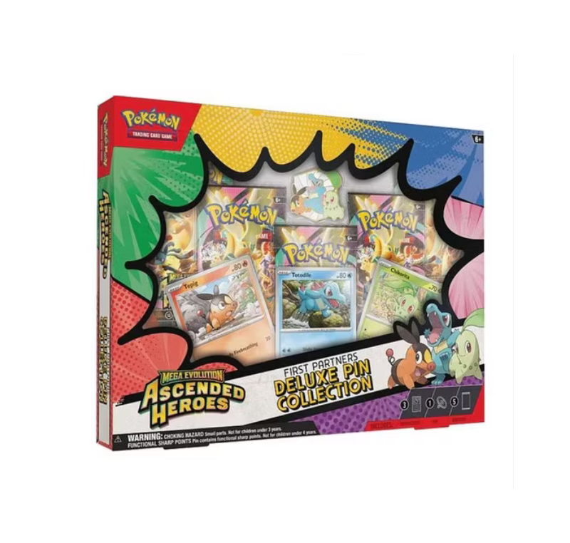 LIVEBREAK - Pokemon TCG: Mega Evolution: Ascended Heroes - ME02.5 - Deluxe Pin Collection