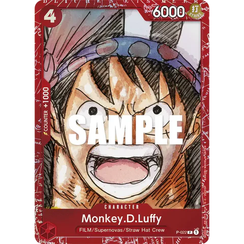 Monkey.D.Luffy - Foil (Film Red Edition) - P-022